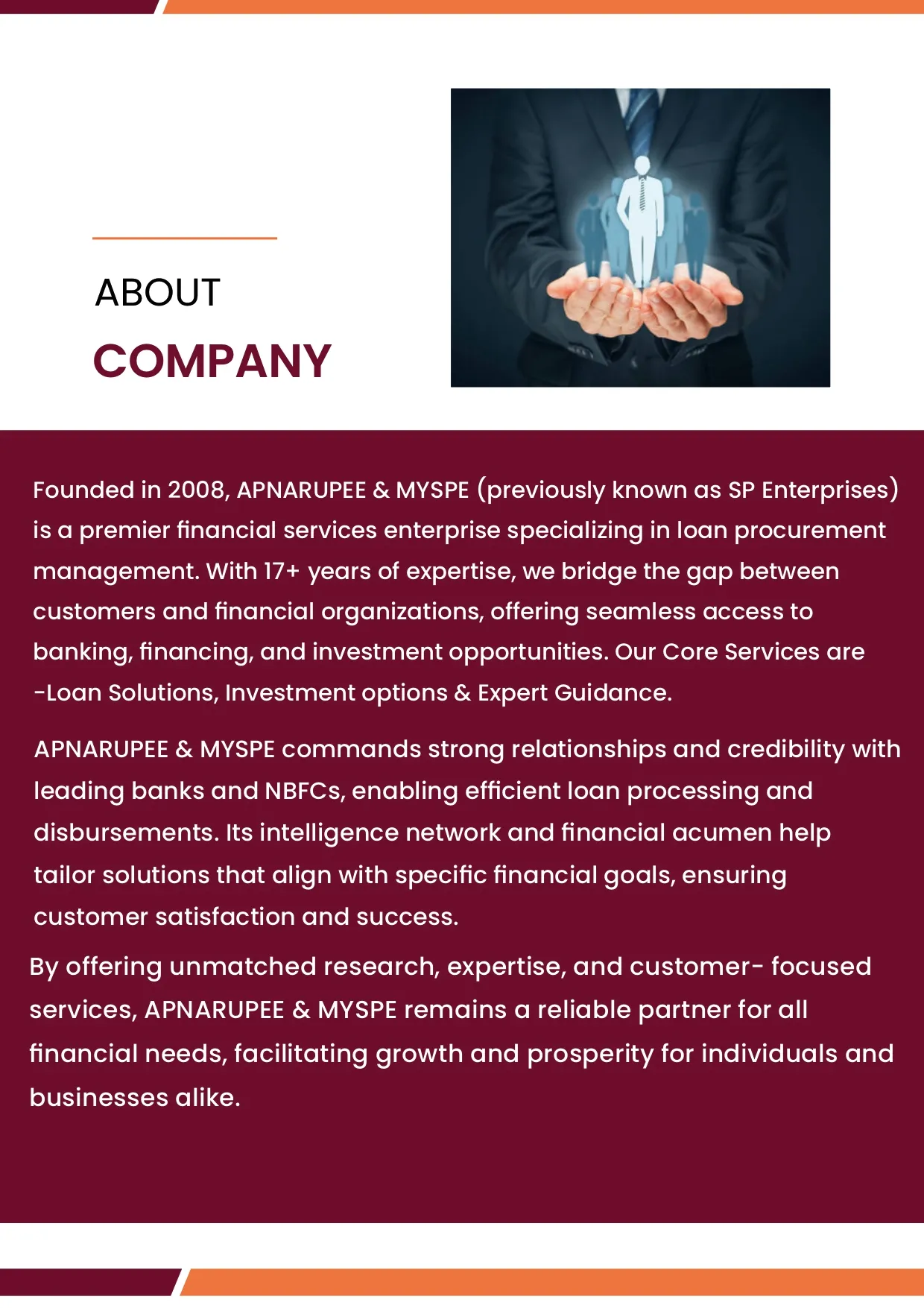 Company Profile Page 2