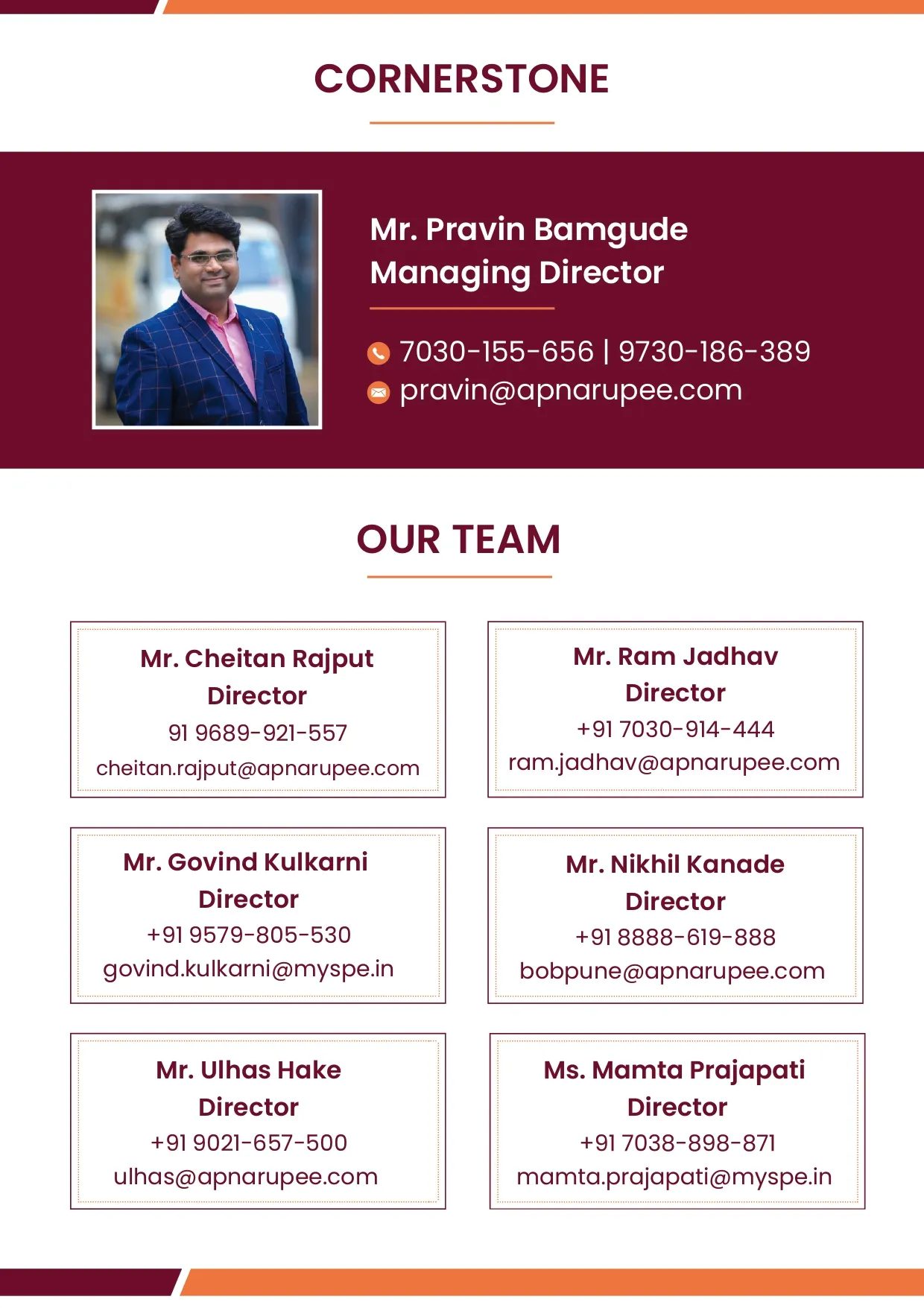 Company Profile Page 5